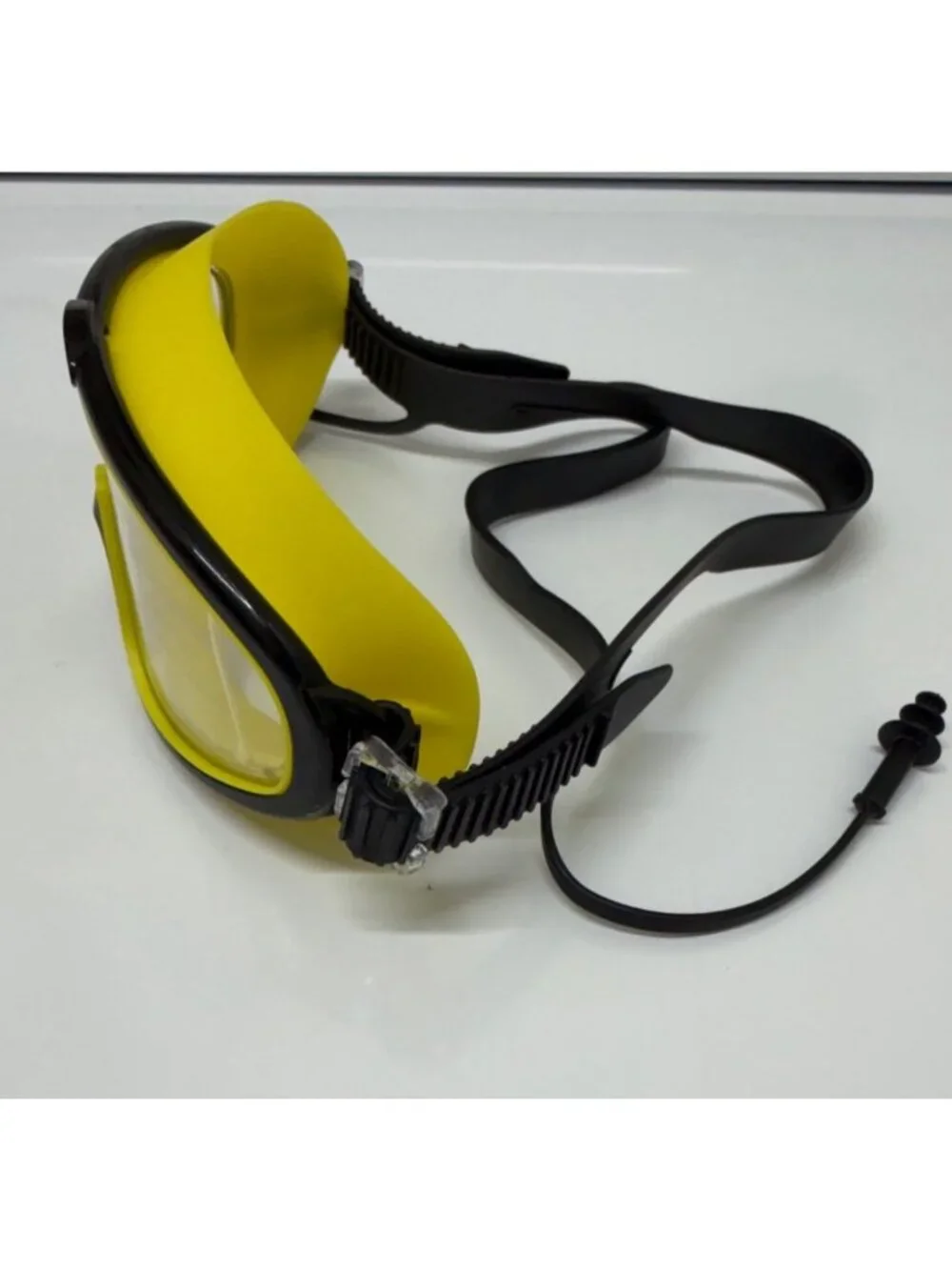 Adult UV Protective Anti‑Fog Safety Goggles – Yellow/Black Frame
